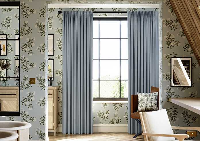Tussah, Ice - Made to Measure Curtains - Image 3